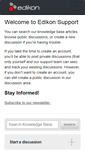 Mobile Screenshot of help.edikon.com